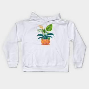 Cute Houseplant Kids Hoodie